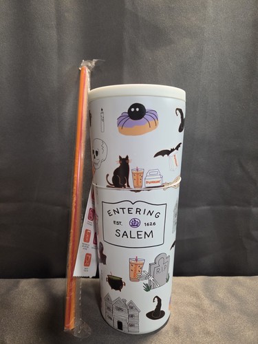 Salem dunkin 22oz stainless - dunkin,